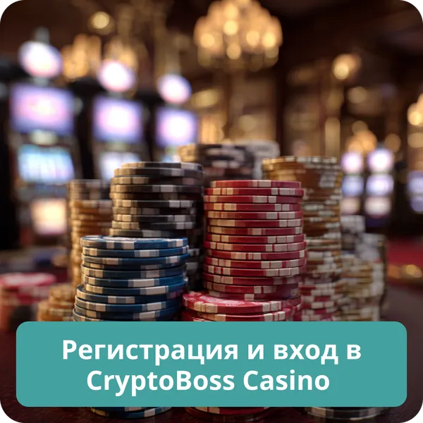 Регистрация и вход в CryptoBoss Casino
